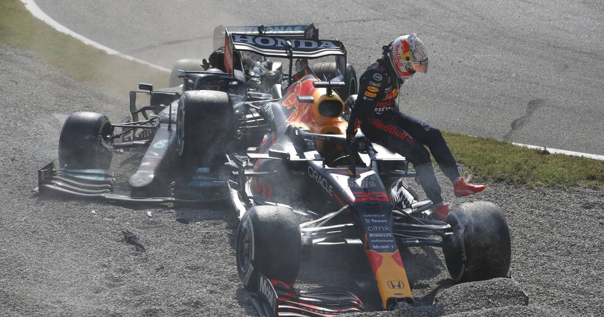 Gridstraf voor Verstappen in Rusland, na botsing met ...