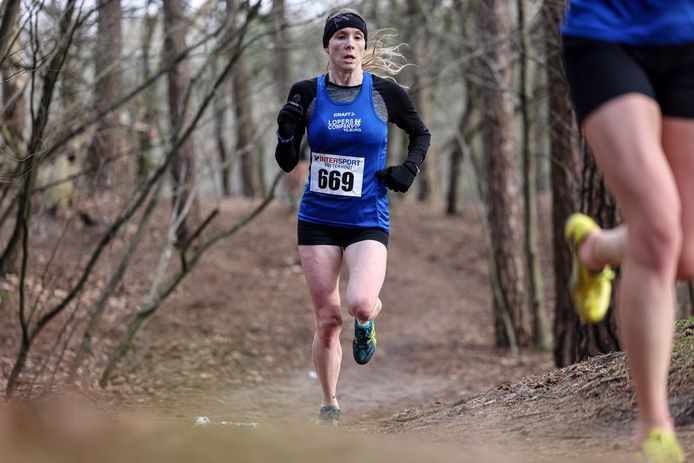 Marjon van Oudenaarden won de  Atledocross in Dongen.