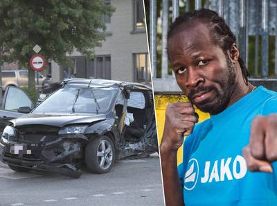 Ex-bokser Sugar Jackson in levensgevaar na zwaar verkeersongeval in Wommelgem