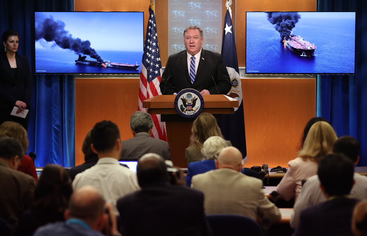 De Amerikaanse minister van Buitenlandse Zaken Mike Pompeo wees Iran gisteren aan als dader van de aanslagen. 
