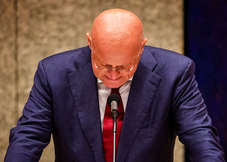 Grapperhaus waarschuwde alvast dat ook eventuele nieuwe foto’s dat ‘niet fraaie beeld’ zullen bevestigen. Beeld Jiri Büller