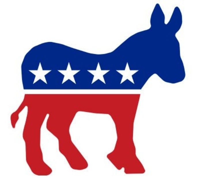 Het logo van de Democraten.