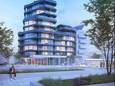 Het gebouw zal 24 appartementen omvatten.