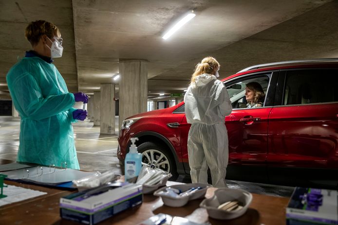 Eerder was in de parkeerkelder onder het Lichtplein een teststraat ingericht.