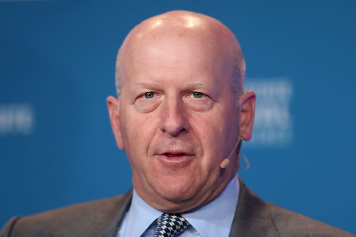 Goldman Sachs-topman David Solomon.