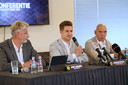 Roda JC gaf afgelopen week een persconferentie, met Joop Janssen (voorzitter van de RVC), de nieuwe directeur Jordens Peters en trainer Jurgen Streppel.