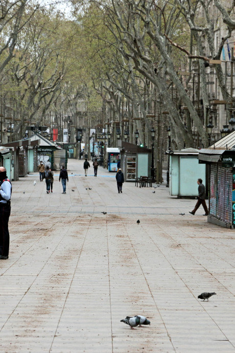 Toeristenmagneet Barcelona is een spookstad geworden