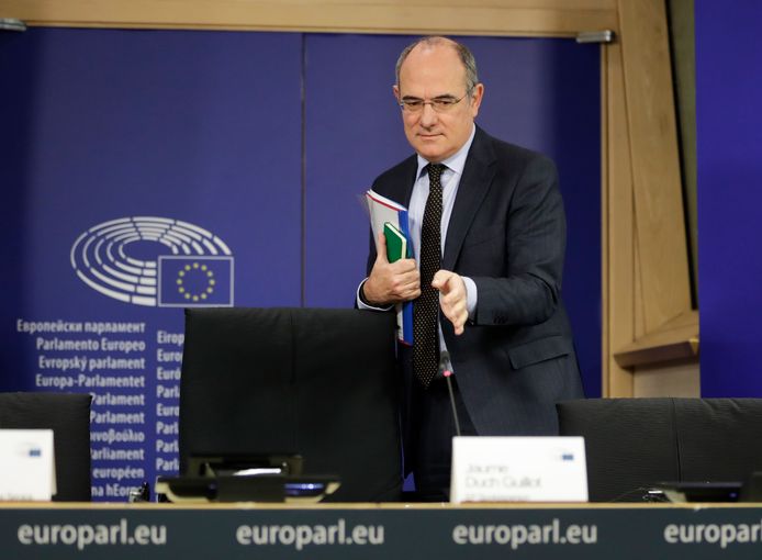 Jaume Duch, de woordvoerder van het Europees Parlement.