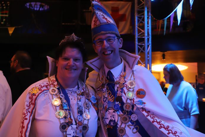 Prins Nico 'Belleman' I en Prinses Katleen 'Bellevraa' I.
