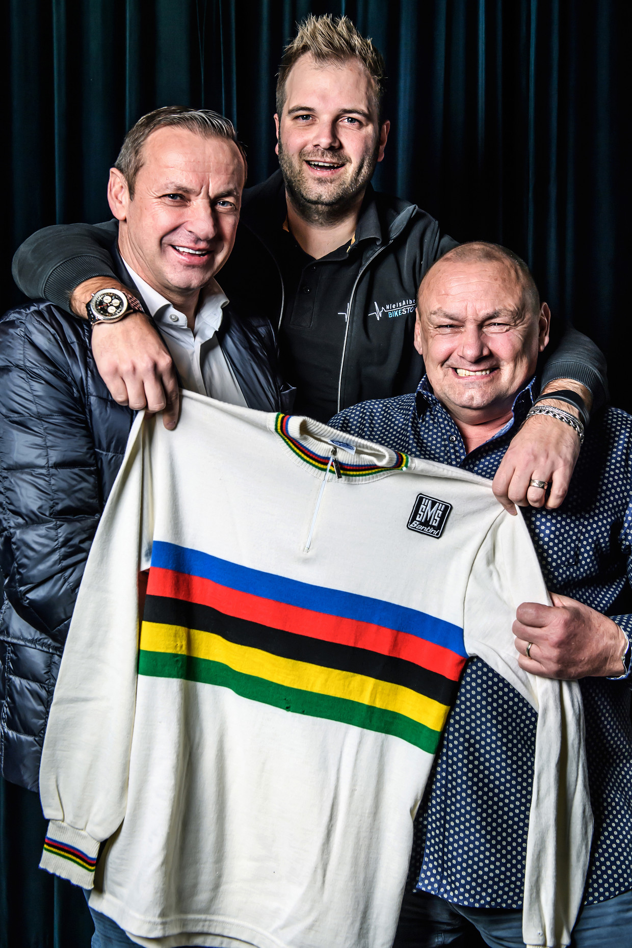 WK Veldrijden: Roland Liboton, Paul Herygers, Niels Albert
 Beeld Geert Van De Velde Humo 2020