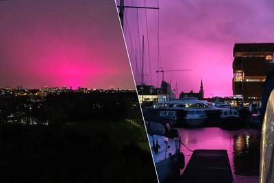Mysterie in Antwerpen: waar komt die roze lucht vandaan?