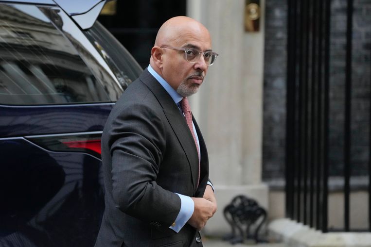 De ontslagen partijvoorzitter Nadhim Zahawi.  Beeld AP