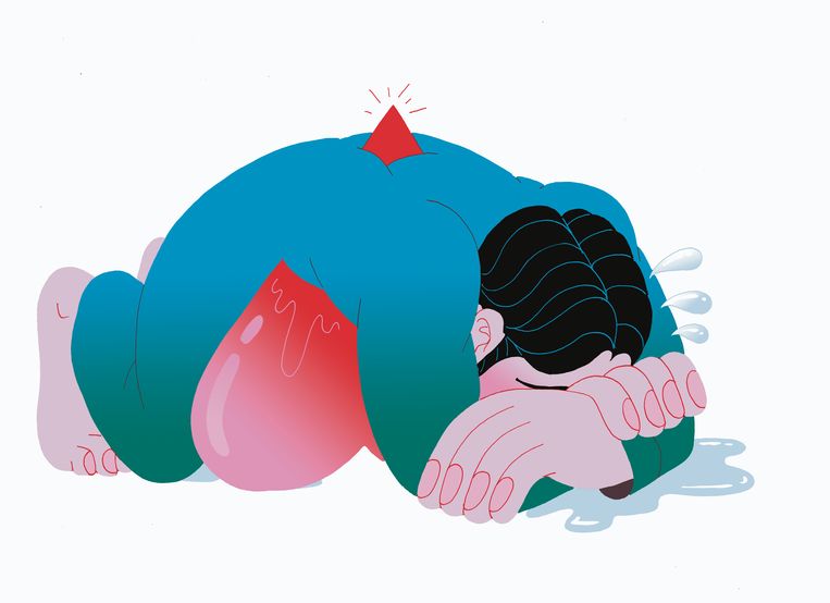 Na een emotionele ­gebeurtenis komen er zo veel stresshormonen vrij dat het hart van sommigen ­letterlijk even versteld staat. Beeld Zeloot