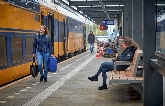 Nieuwe houten bankjes op het station te Oss
Fotograaf: Van Assendelft/Jeroen Appels