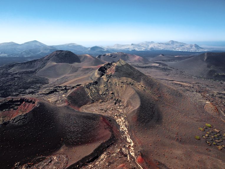 Parque Nacional de Timanfaya, populair als filmdecor. Beeld Getty Images