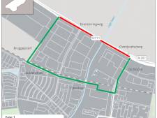 Asfalt fietspad Dronterringweg N711 wordt vervangen door beton, verkeer wordt omgeleid