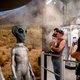 Aliens spotten in de Amerikaanse woestijn: ‘De schotel bewoog bizar en maakte geluiden die ik nooit eerder had gehoord’