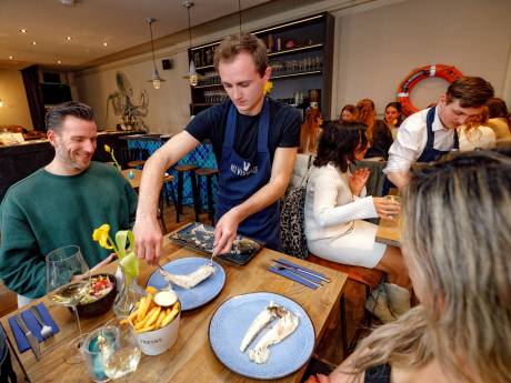 Op het krijtbord kies je uit kraakverse en kostelijke vis 