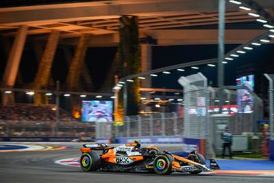 Authoritarian Norris nibbles away at the deficit to World Championship leader Verstappen after dominant performance in Singapore