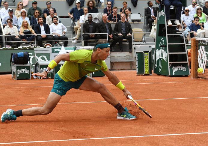 Nadal op Roland Garros.