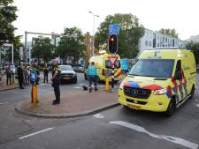 Scooterrijder gewond bij aanrijding op de Erasmusweg