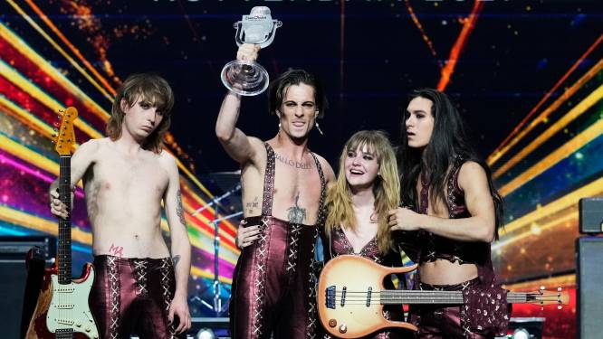 Maneskin: ‘Dat wij hebben gewonnen met dit soort muziek is bizar’