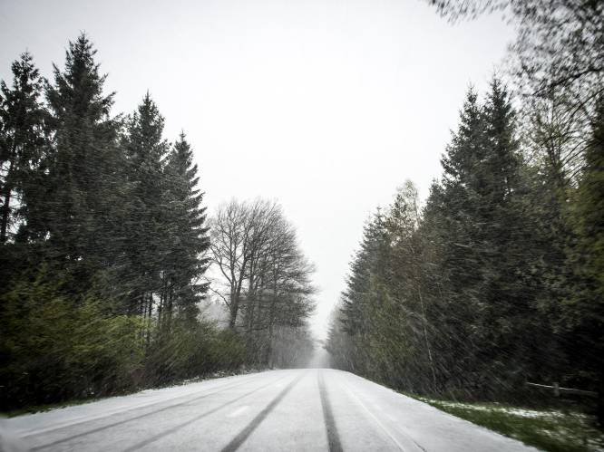 Minimumtemperaturen zakken tot het vriespunt, in de Ardennen kans op winterse buien