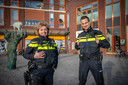 Hedy Rosendal en Marien ten Brinke hebben in het Waterkwartier een druk jaar achter de rug, onder andere door de aanpak van de grote drugsproblematiek.