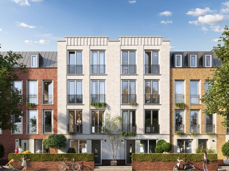 In deze ‘stadsvilla’s’ woon je in het centrum van Alphen met veel ruimte én een tuin