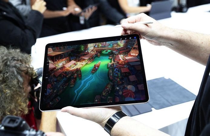 De nieuwste iPad Pro die voorgesteld werd in 2018.