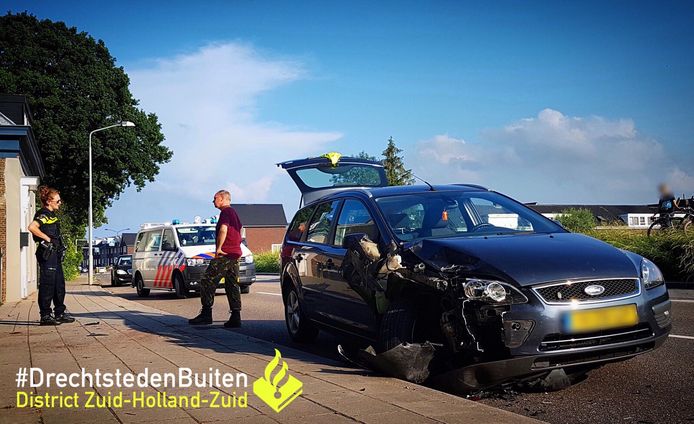 Ongeluk veroorzaakt door ingedutte automobilist.