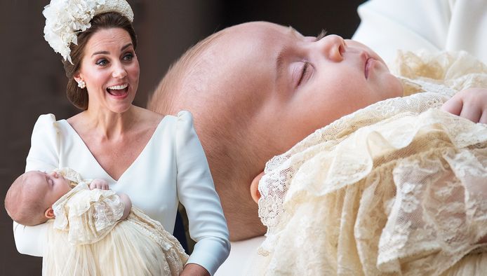 Prins Louis werd onder meer gedoopt in het jurkje. Al meer dan 60 koninklijke kindjes droegen het intussen.