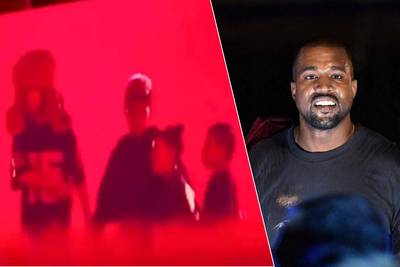 WATCH Kanye West and his four children dance together on stage during concert in China