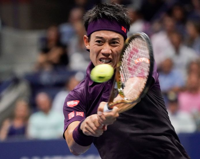 Nishikori weerde zich kranig tegen de tweevoudig winnaar van het grandslamtoernooi, maar de als 21e geplaatste Japanner was gewoonweg niet opgewassen tegen het spel van Djokovic.