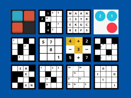 Puzzelpagina: speel de puzzel van de dag