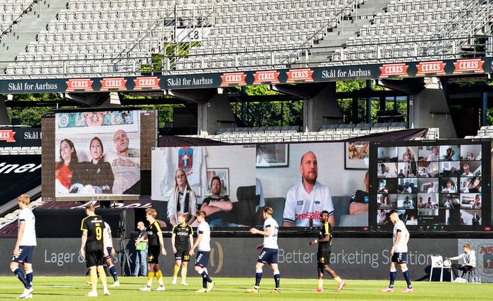 Het aanzicht tijdens Aarhus - Randers.