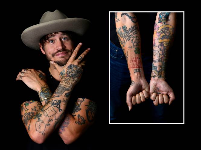 De tattoos van Rob Dekay zijn als stempels in zijn paspoort: ‘Ik wil nog een kabouter onder mijn voet’