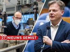 Gemist? Universiteit Twente doet belangrijke ontdekking rond waterstof & Omtzigt de grootste in nieuwe peiling