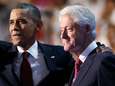 Obama et les Clinton sur la tombe de JFK