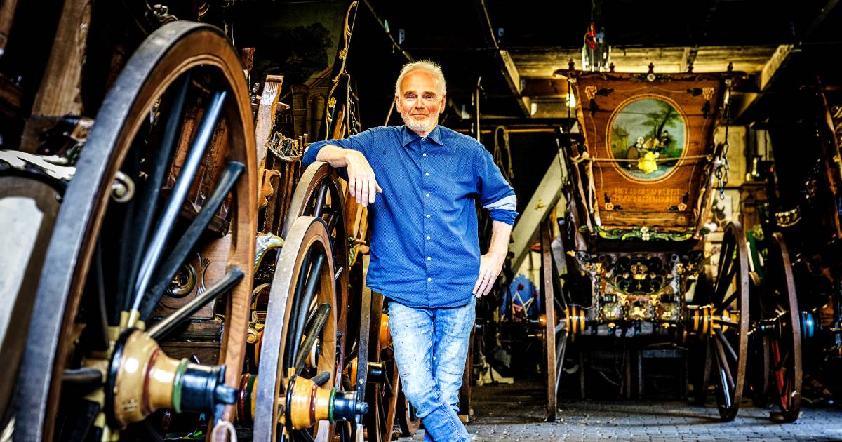 Jan verzamelt gebeeldhouwde boerenwagens: 'De schoonheid van erfgoed verveelt nooit' - AD