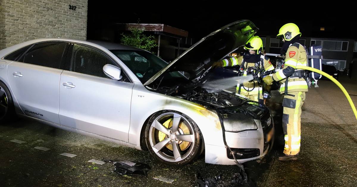 Auto total loss na brand in Tiel Tiel gelderlander.nl