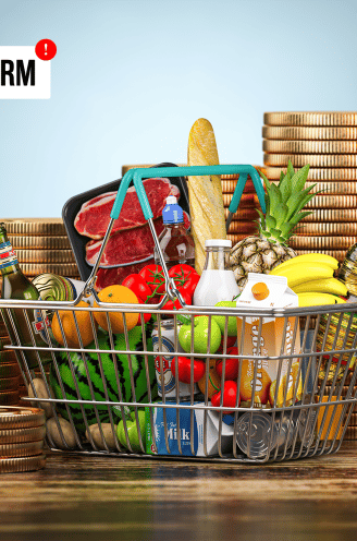 PRIJSALARM: voedingsprijzen stijgen door, inflatie blijft pieken op 9,62%