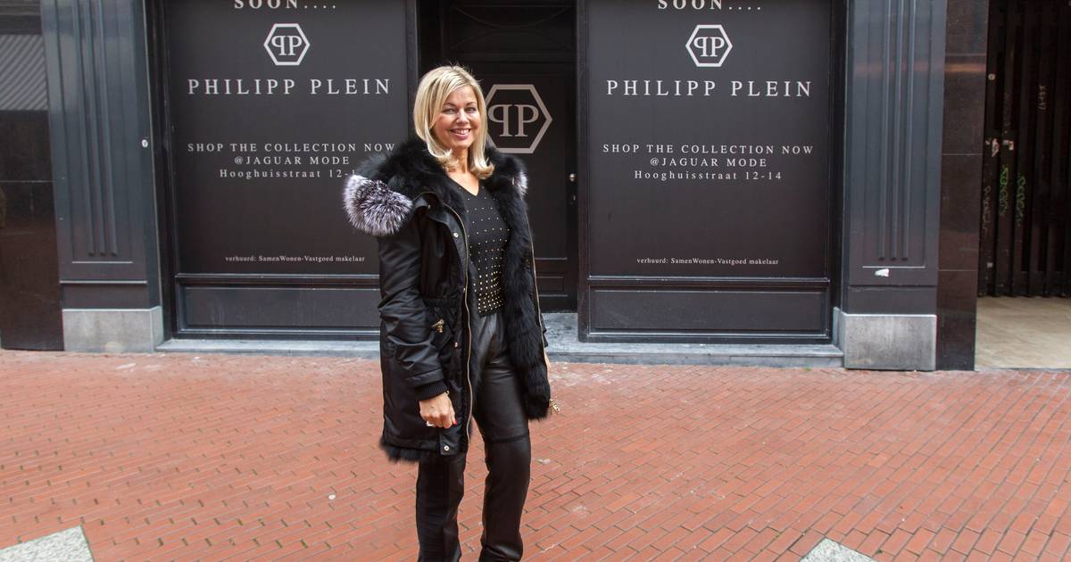 philipp plein leren jas