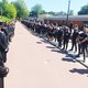 Honderden bikers verzamelden voor begrafenis Etou’s Belserang