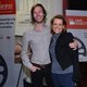 Ploeg 'The Broken Circle' op receptie bij Belgische consul