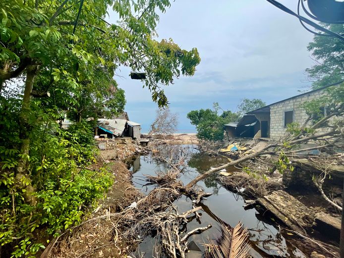 setelah banjir.