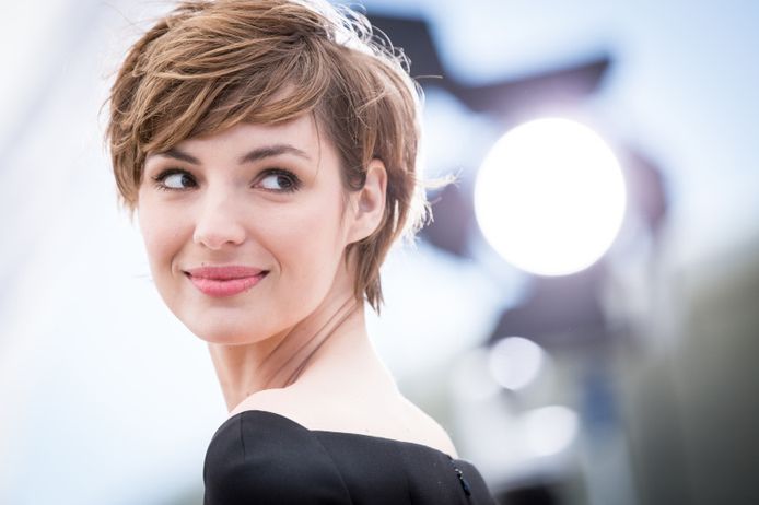 Louise Bourgoin à Cannes en 2015 pour le film "Je suis un soldat".