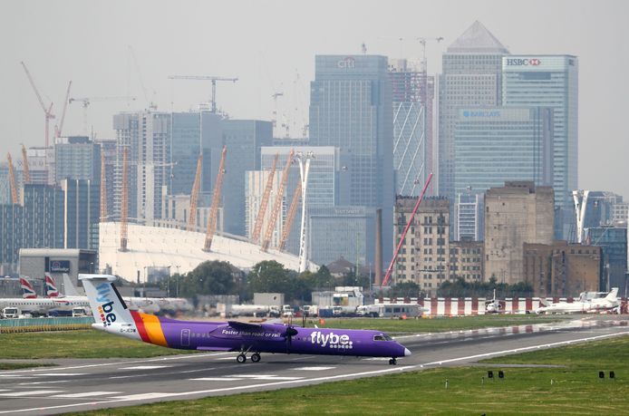 Flybe zal vanaf 1 september niet meer naar Londen vliegen vanuit Antwerpen.