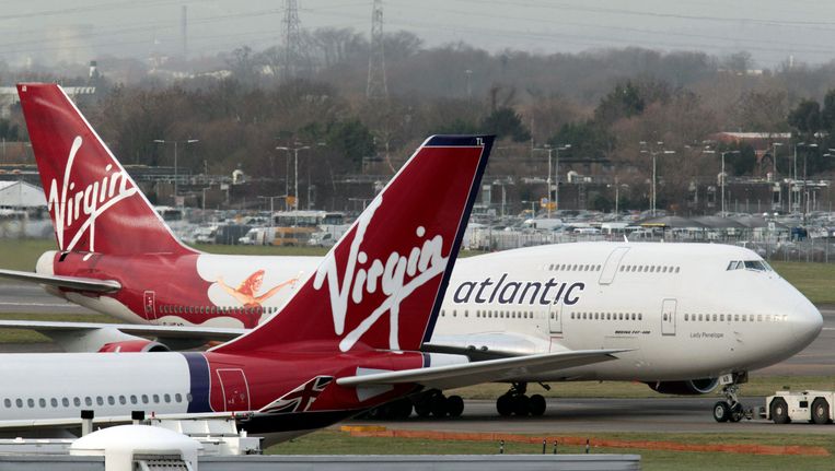 Toestellen van Virgin Atlantic Beeld AP