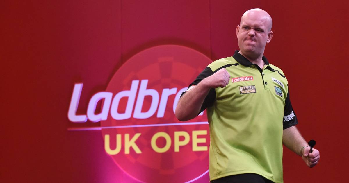 Van Gerwen blijft op koers voor titel ‘Ik kan zeker meer schade aanrichten’ Darten bd.nl